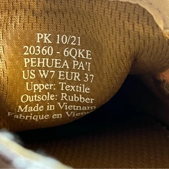 Olukai Pehuea Pa'i Womens Soft Pink Ke Au Camo Slip on canvas shoe 7 NWT new - Picture 7 of 8